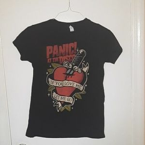 Panic! At The Disco short sleeve shirt